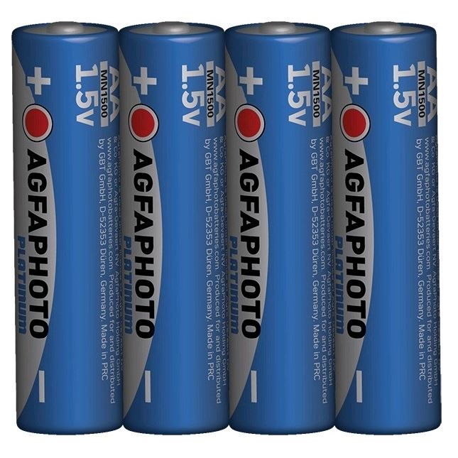 AgfaPhoto Power alkalická baterie LR06/AA, shrink 4ks