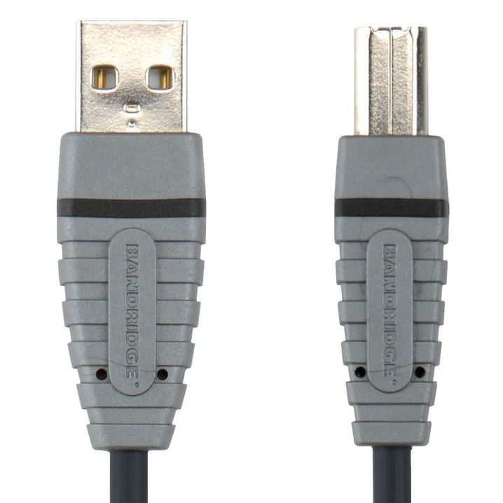 Bandridge USB 2.0 přístrojový kabel, 1m, BCL4101
