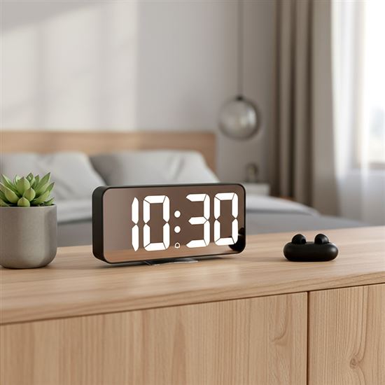 Solight digitální hodiny s bluetooth synchronizací