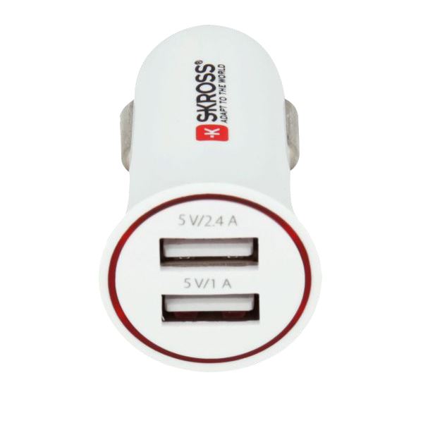SKROSS Dual USB Car Charger nabíjecí autoadaptér, 2x USB, 3400mA max
