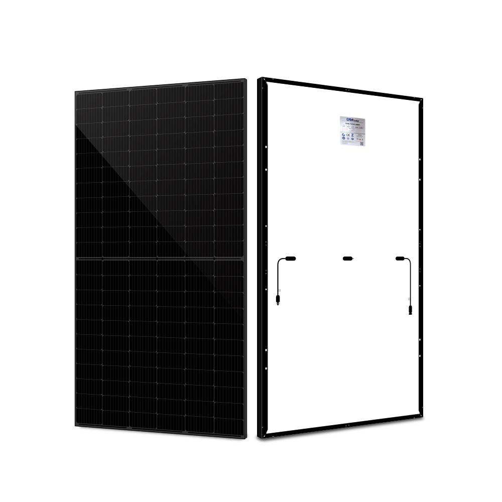 Solight Solární panel DAH 410Wp, celočerný, monokrystalický, monofaciální, 1924x1038x30mm