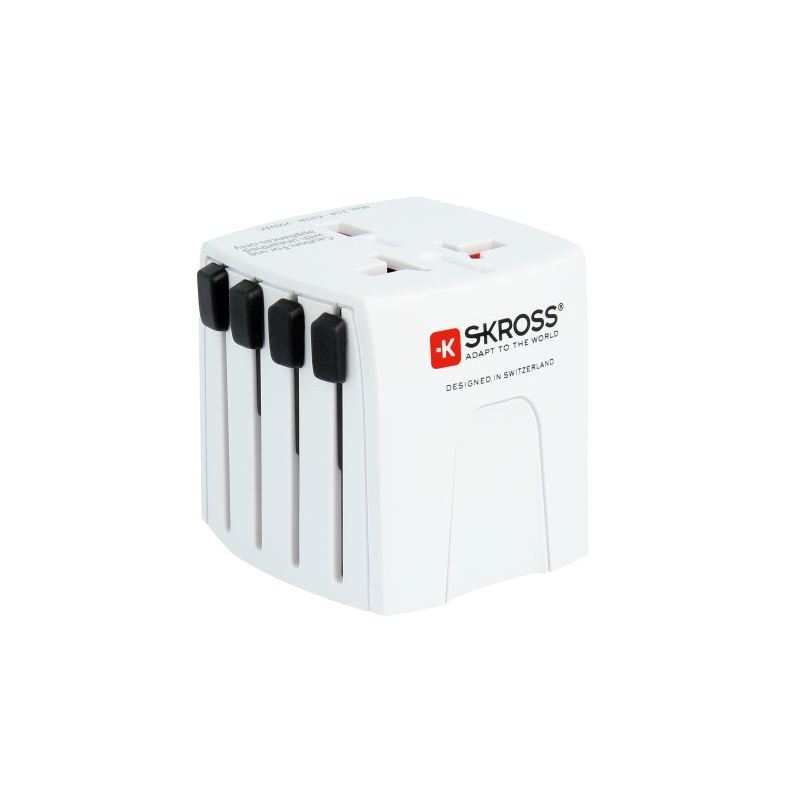 SKROSS cestovní adaptér SKROSS MUV Micro, 2.5A max., univerzální pro 150 zemí
