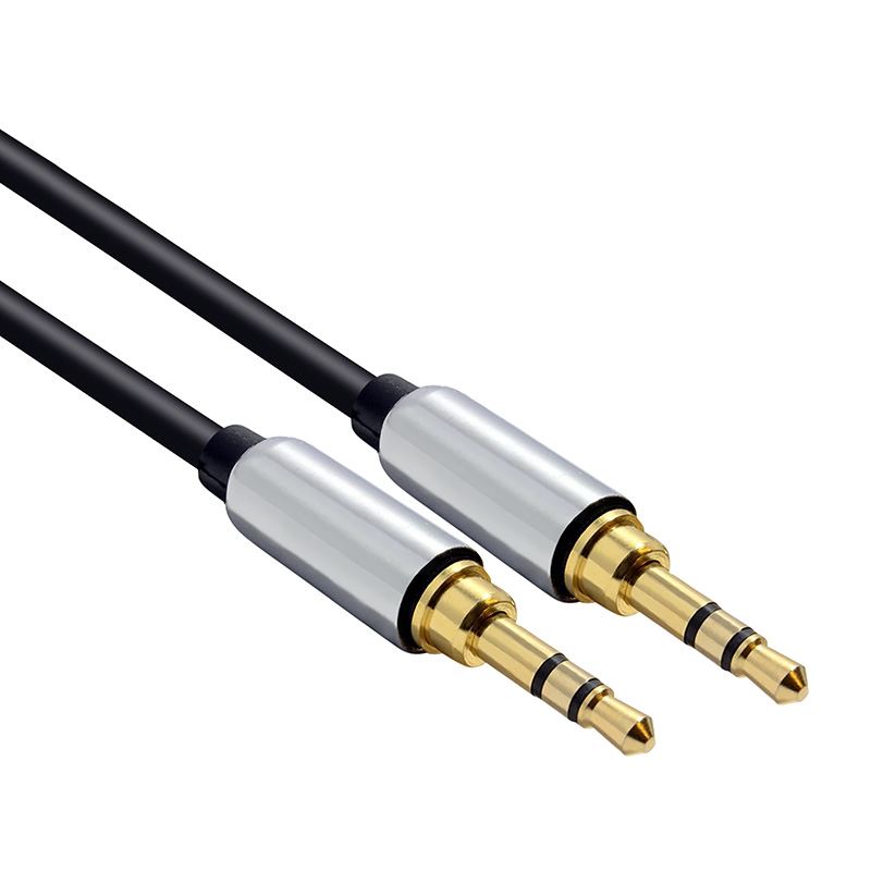 Solight JACK audio kabel, JACK 3,5mm konektor - JACK 3,5mm konektor, stereo, blistr, 1m