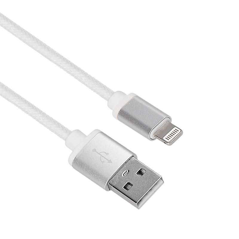 Solight lightning kabel, USB 2.0 A konektor - Lightning konektor, blistr, 2m