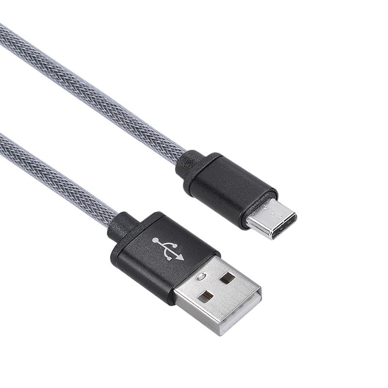 Solight USB-C kabel, USB 2.0 A konektor - USB-C 3.1 konektor, blistr, 2m