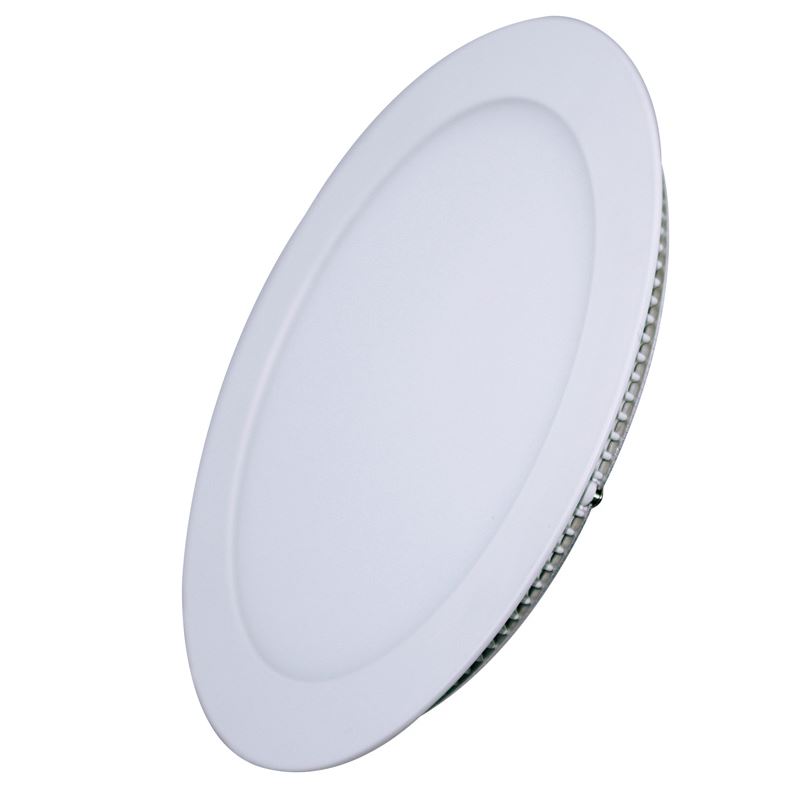 Solight LED mini panel, podhledový, 12W, 900lm, 4000K, tenký, kulatý, bílý