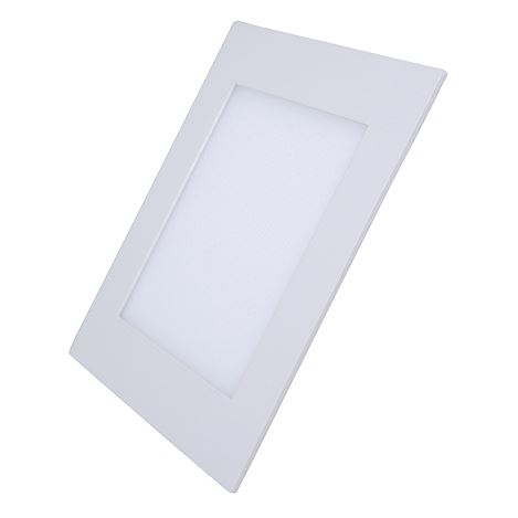 Solight LED mini panel, podhledový, 12W, 900lm, 3000K, tenký, čtvercový, bílý
