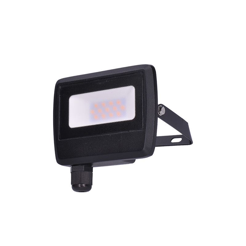 Solight LED reflektor Easy, 10W, 800lm, 4000K, IP65, černý