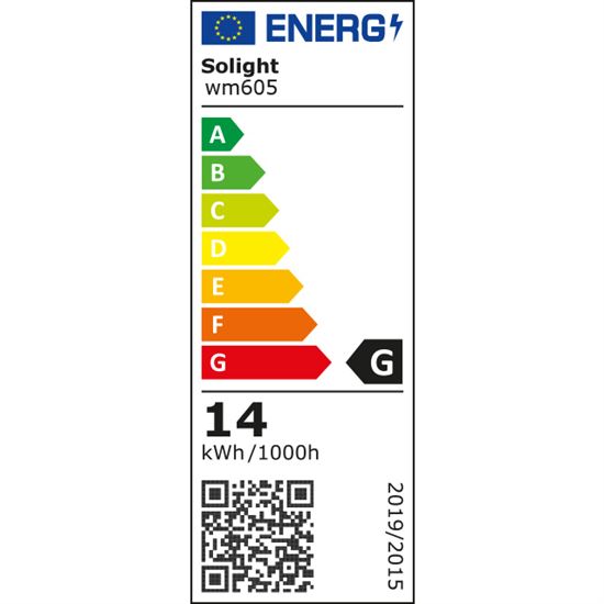 Solight LED světelný pás, 5m, SMD5050 60LED/m, 14,4W/m, IP65, teplá bílá