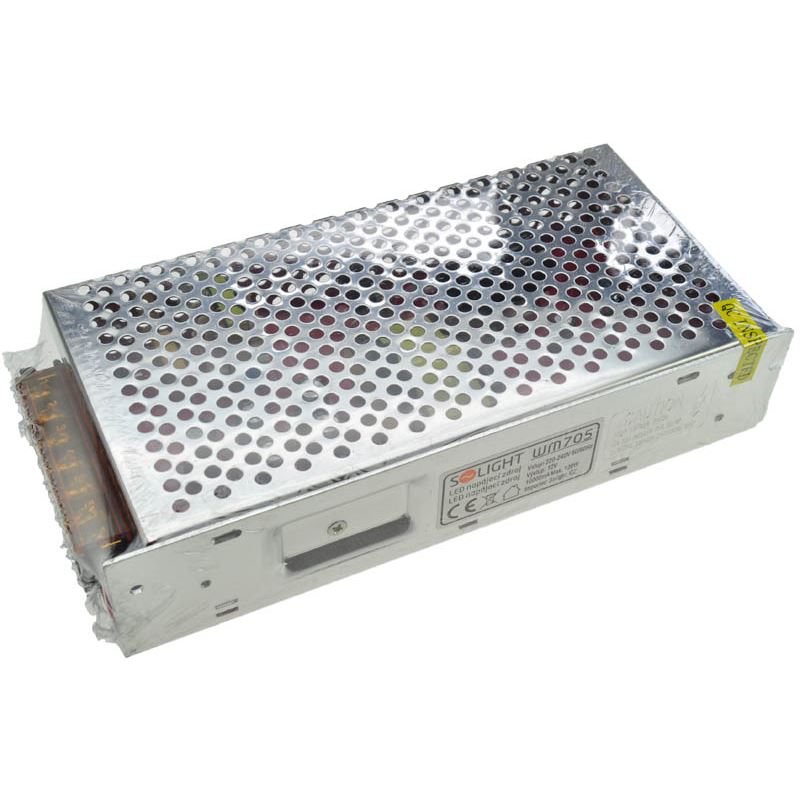 Solight LED napájecí zdroj, 230V - 12V, 10A, 120W, IP20