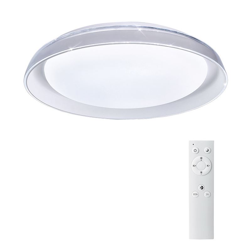 Solight LED stropní světlo Sophia, 30W, 2100lm, stmívatelné, změna chromatičnosti, dálkové ovládání