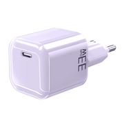 Solight 33W GaN fast charge USB-C adaptér, fialový