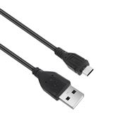 Solight USB kabel, USB 2.0 A konektor - USB B micro konektor, sáček, 50cm