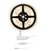 Solight LED light strip with tester, 5m, set with 12V adapter, 4.8W / m, IP20, neutral white