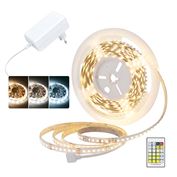 Solight LED light strip, RGB, 3m, set with 12V adapter and remote. driver, 7.2W / m, IP20
