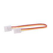 Solight dlouhý flexibilní konektor pro 8mm LED pásky, 3pinový, 10cm