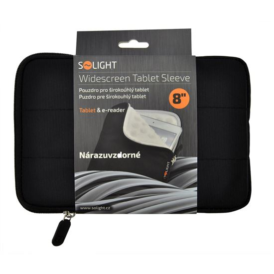Solight nylonové pouzdro na tablet, e-čtečku do 8