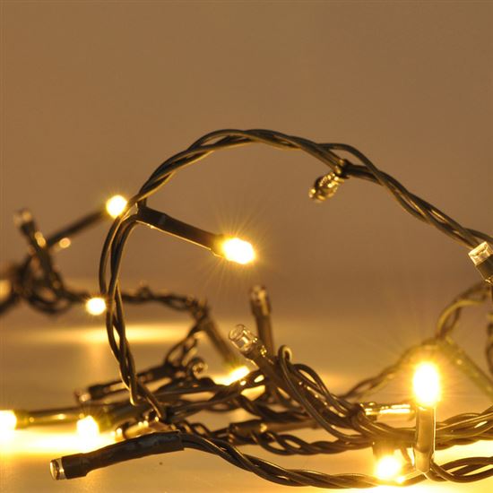 Solight LED WIFI smart outdoor Christmas chain, 240 LED, 12m, 5m lead, warm white + multicolor