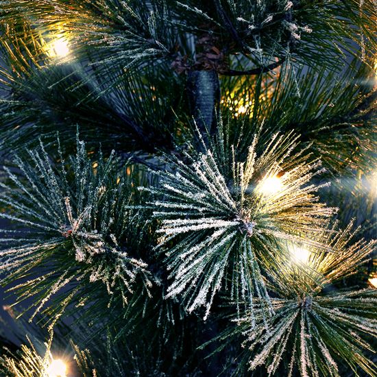 Solight vánoční stromek 45cm, 15LED, 3x AA, IP44 časovač