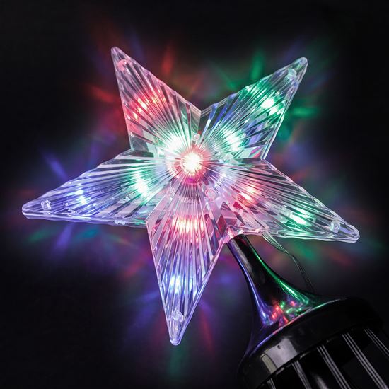 Solight smart Christmas tree, 150 LED, 1.5m, IP44, RGB, remote control + BT app