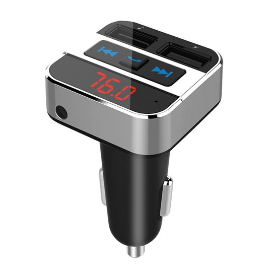 Solight FM transmitter with bluetooth connection to car, 2x USB + handsfree