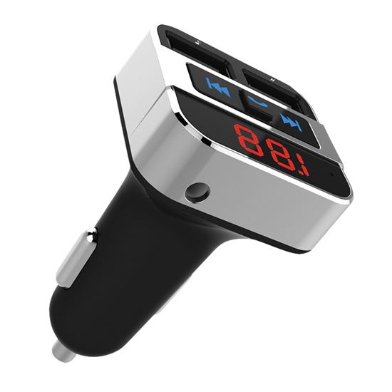 Solight FM transmitter with bluetooth connection to car, 2x USB + handsfree