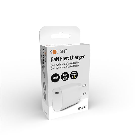 Solight USB-C fast charger 20W