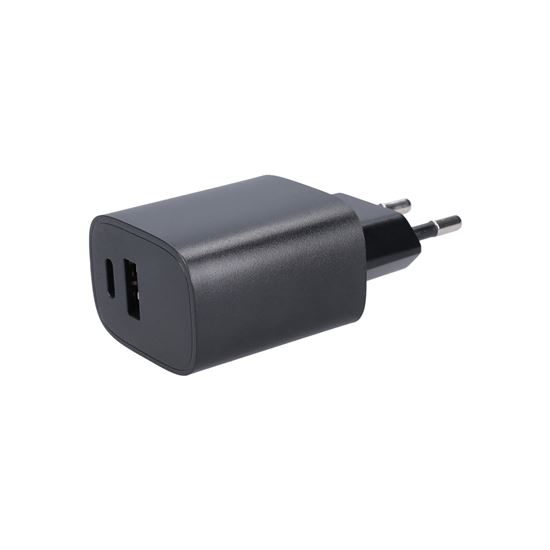 Solight 20W USB-A + USB-C Fast Charger