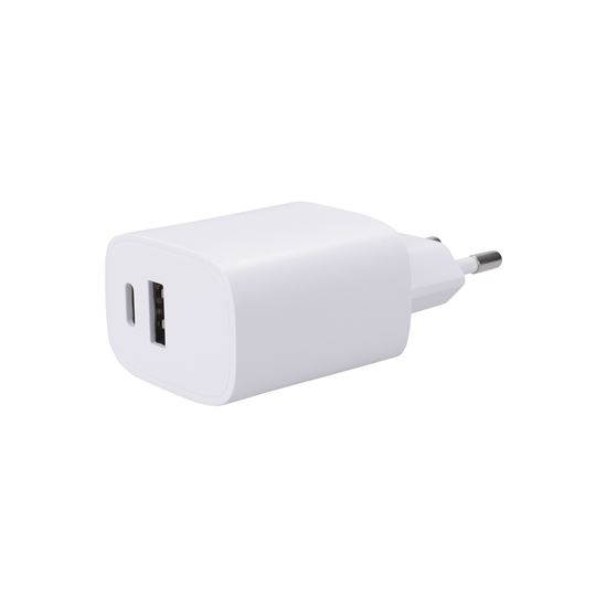 Solight USB-A + USB-C Fast Charger 20W