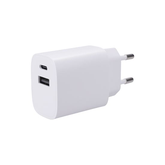Solight USB-A + USB-C Fast Charger 20W