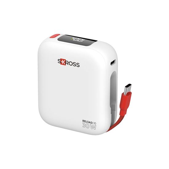 SKROSS powerbank Reload 10, 30W PD, 10 000mAh, USB C+C