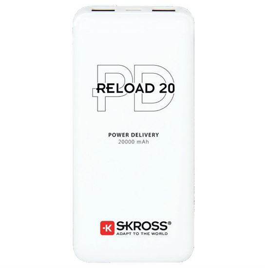 SKROSS powerbank Reload 20 PD, 20 000mAh, USB A+C