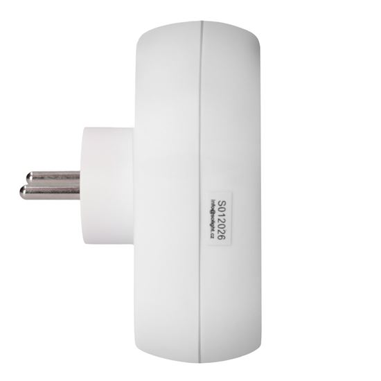 Solight adaptor 3x 16A, USB A+C fast charger 20W PD, white