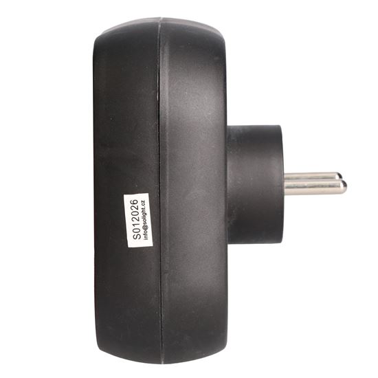 Solight rozbočka 3x 16A, USB A+C rychlonabíječka 20W PD, černá