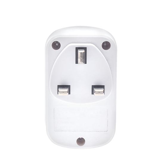 Solight travel adapter with USB A+C 20W PD for The United Kingdom, type G
