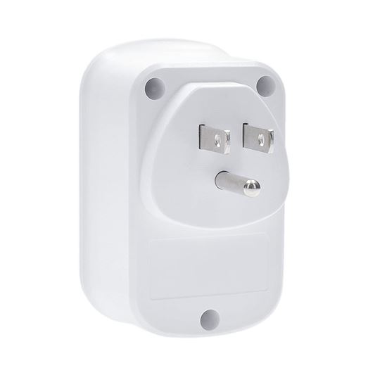 Solight travel adapter with USB A+C 20W PD to the United States, type B