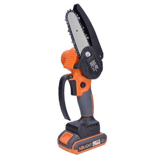 Solight Battery chainsaw 21V, blade 100mm