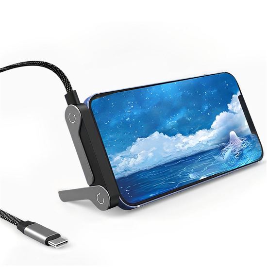 Solight USB-C 240W cable with integrated stand