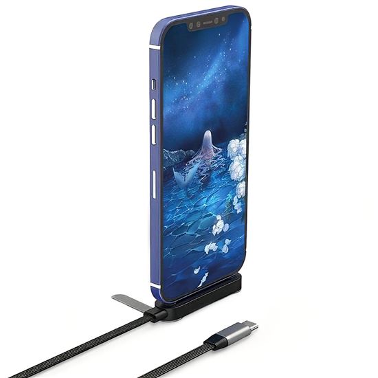 Solight USB-C 240W cable with integrated stand