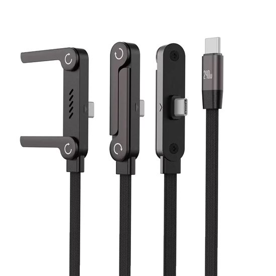 Solight USB-C 240W cable with integrated stand
