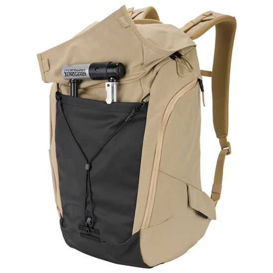 Thule Paramount bike commute backpack black 28L gentle beige