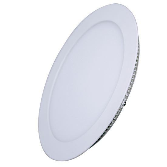 Solight LED mini panel, podhledový, 6W, 400lm, 4000K, tenký, kulatý, bílý