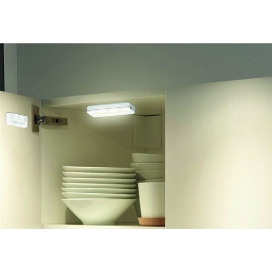 Solight LED světélka do skříní, komod a zásuvek, 40lm , 2x AAA, 2ks v balení