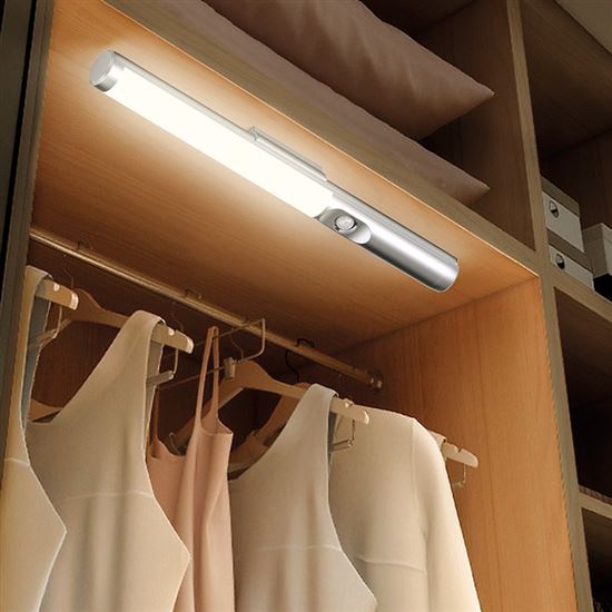 Solight LED nábytkové osvětlení, 2,5W, 200lm, nabíjecí, PIR sensor, 31cm