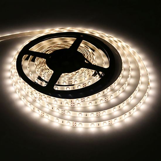 Solight LED light strip with tester, 5m, set with 12V adapter, 4.8W / m, IP20, neutral white