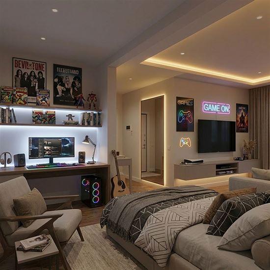 Solight LED light strip, RGB, 3m, set with 12V adapter and remote. driver, 7.2W / m, IP20