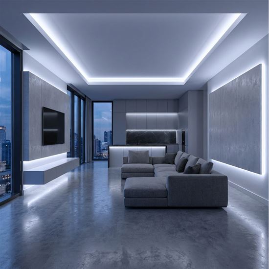Solight LED SMD strip, 50m, cold white, 16W/m, 1500lm/m, 10mm