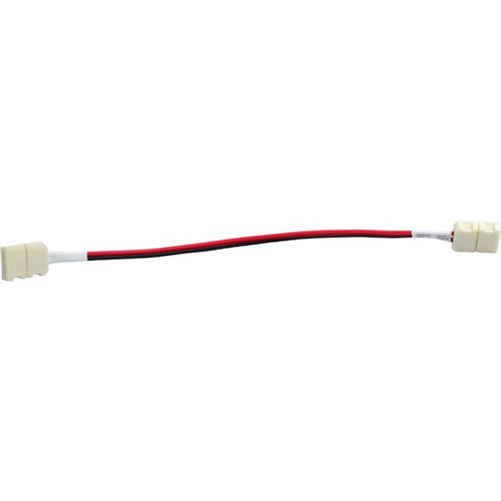 Solight propojovací kabel pro LED pásy, 10mm zacvakávací konektor na obou stranách, 1ks, sáček