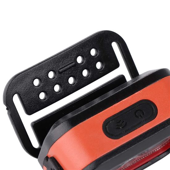 Solight LED head rechargeable flashlight, 250lm, warm+cool light, Li-Ion