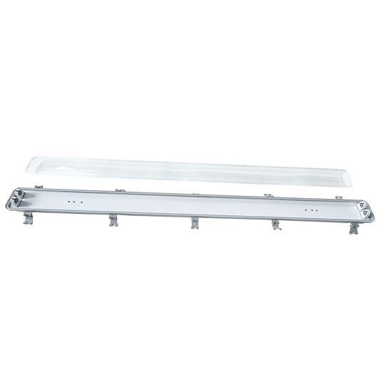 Solight ceiling light tri-proof, G13, for 2x 120cm LED tubes, IP65, 127cm